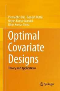 Optimal Covariate Designs : Theory and Applications
