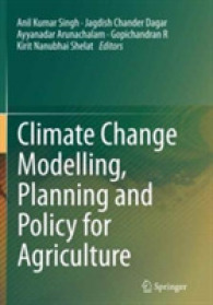 Climate Change Modelling, Planning and Policy for Agriculture