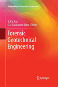 Forensic Geotechnical Engineering (Developments in Geotechnical Engineering)