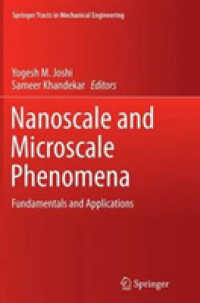 Nanoscale and Microscale Phenomena : Fundamentals and Applications (Springer Tracts in Mechanical Engineering)