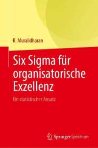 Six Sigma für organisatorische Exzellenz : Ein statistischer Ansatz