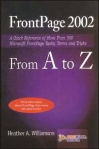 Front Page 2002 from a to Z