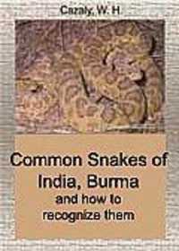 Common Snakes of India, Burma and How to Recognise