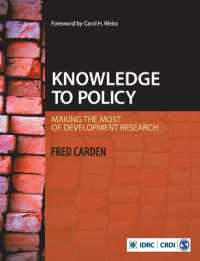 Knowledge to Policy : Making the Most of Development Research