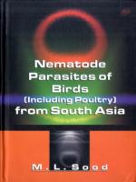 Nematods Parasites of Birds from South Asia : Including Poultry -- Hardback
