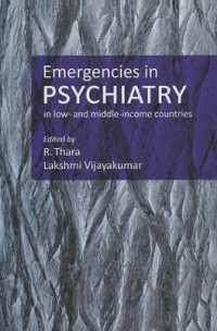 Emergencies in Psychiatry in Low- and Middle-income Countries