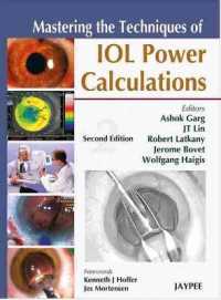 Mastering the Techniques of IOL Power Calculations （2ND）