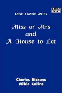 Miss or Mrs and a House to Let （Large Print）