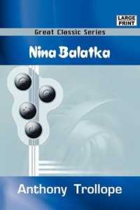 Nina Balatka （Large Print）