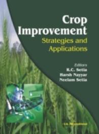 Crop Improvement : Strategies and Applications