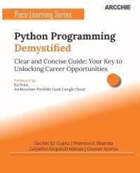 Python Programming Demystified (Edition1st Edition)