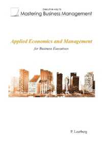 Applied Economics and Management for Business Executives (Mastering Business Management")