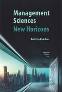 Management Sciences : New Horizons