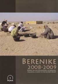 Berenike 2008-2009 : Report on the Excavations at Berenike, Including a Survey in the Eastern Desert