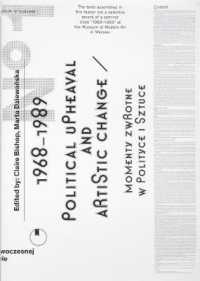 1968-1989. Political Upheaval and Artistic Change -- Paperback / softback