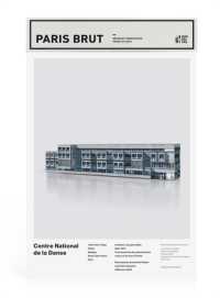 Paris Brut: Centre National de la Danse : Build Your Own Brutalist Paris