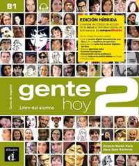 Gente hoy 2 - Edición híbrida - Libro del alumno + mp3 (B1)