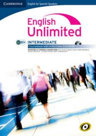 English Unlimited for Spanish Speakers Intermediate Coursebook with E-portfolio （PAP/DVDR）