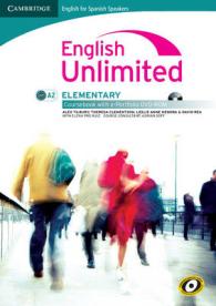 English Unlimited for Spanish Speakers Elementary Coursebook with E-portfolio （1 PAP/DVDR）
