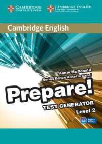 Cambridge English Prepare! Level 2 Test Generator Cd-rom （CDR）