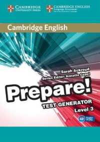 Cambridge English Prepare! Level 3 Test Generator Cd-rom （CDR）