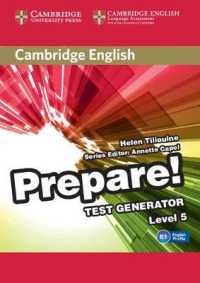 Cambridge English Prepare! Level 5 Test Generator Cd-rom （CDR）