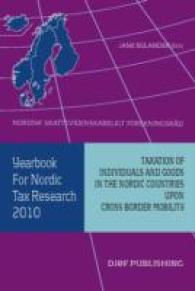 Yearbook for Nordic Tax Research : Taxation of Individuals and Goods in the Nordic Countries upon Cross Border Mobility