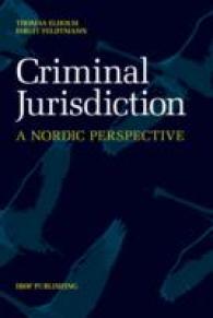 Criminal Jurisdiction : A Nordic Perspective