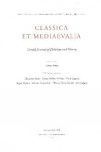 Classica et Medieavalia 66 : Danish Journal of Philology and History