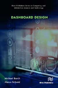 ダッシュボード設計<br>Dashboard Design (River Publishers Series in Computing and Information Science and Technology)