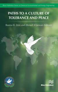 Paths to a Culture of Tolerance and Peace (River Publishers Series in Chemical, Environmental, and Energy Engineering)