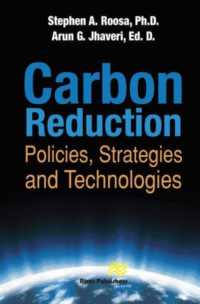 Carbon Reduction : Policies, Strategies and Technologies