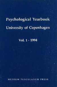 Psychological Yearbook, Volume 1 : 1994