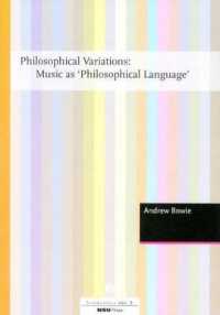 Philosophical Variations : Music as Philosophical Language