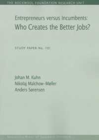 Entrepreneurs versus Incumbents : Who Creates the Better Jobs?