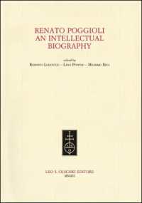 Renato Poggioli : An Intellectual Biography