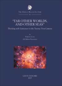 'Far other worlds, and other seas' : Thinking with Literature in the Twenty-First Century