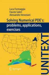 Solving Numerical Pde's : Problems, Applications, Exercises (UNITEXT / La Matematica per il 3+2)