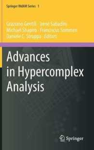 Advances in Hypercomplex Analysis (Springer INdAM Series)