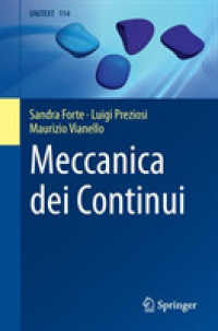Meccanica dei Continui (La Matematica per il 3+2)