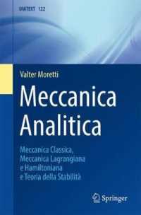 Meccanica Analitica : Meccanica Classica， Meccanica Lagrangiana E Hamiltoniana E Teoria Della Stabilità
