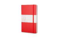 Moleskine Pocket Plain Hardcover Notebook Scarlet Red (Moleskine Classic)
