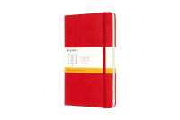 Moleskine Large Ruled Hardcover Notebook Scarlet Red (Moleskine Classic)