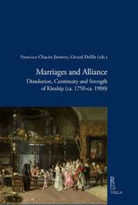 Marriages and Alliance : Dissolution, Continuity and Strength of Kinship (Ca. 1750-Ca. 1900)