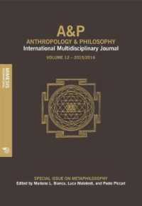 A&P N.12 : Anthropology and Philosophy? International Multidisciplinary Journal (A&p)