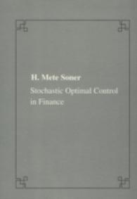 Stochastic Optimal Control in Finance (Publications of the Scuola Normale Superiore)