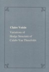 Variations of Hodges Structure of Calabi-Yau Threefolds