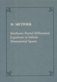 Stochastic Partial Differential Equations in Infinite Dimensional Spaces (Publications of the Scuola Normale Superiore)