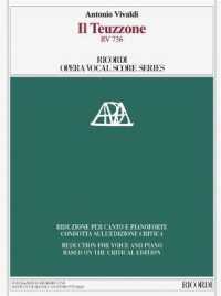Il Teuzzone : RV 736 (Ricordi opera vocal score series)