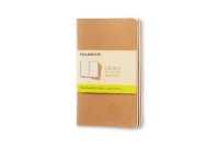 Moleskine Plain Cahier - Kraft Cover (3 Set) (Moleskine Cahier)
